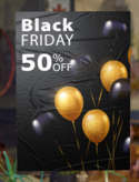 a poster promoting Black Friday